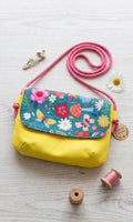 Handmade Kids / Girls Crossbody Bag with Floral, Butterfly or Looney Tunes print